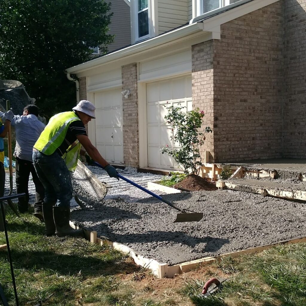 Concrete foundation contractor in Frederick