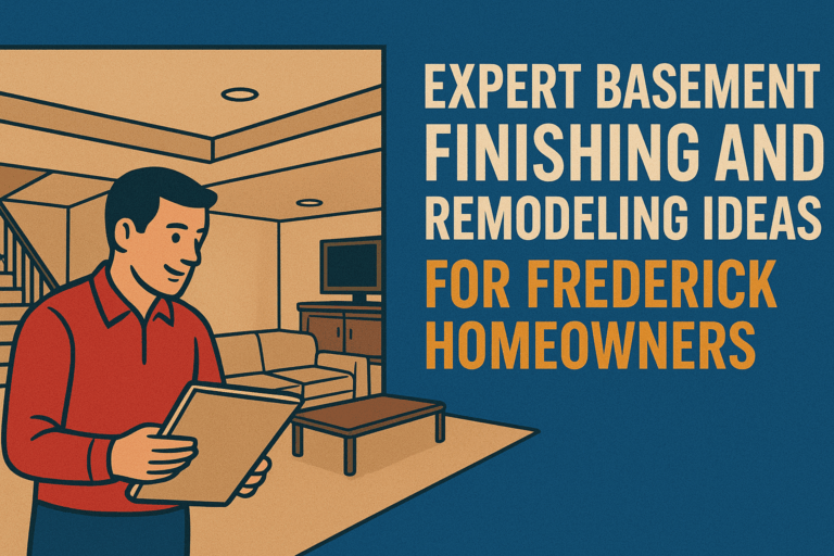 Finishing a Basement in Frederick County: Permits, Egress and Planning