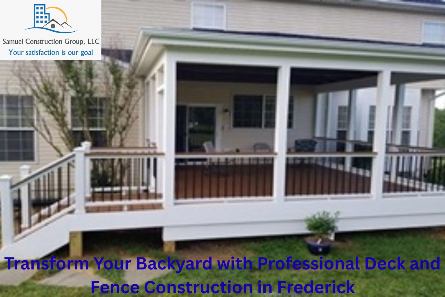 Professional Deck and Fence Construction in Frederick