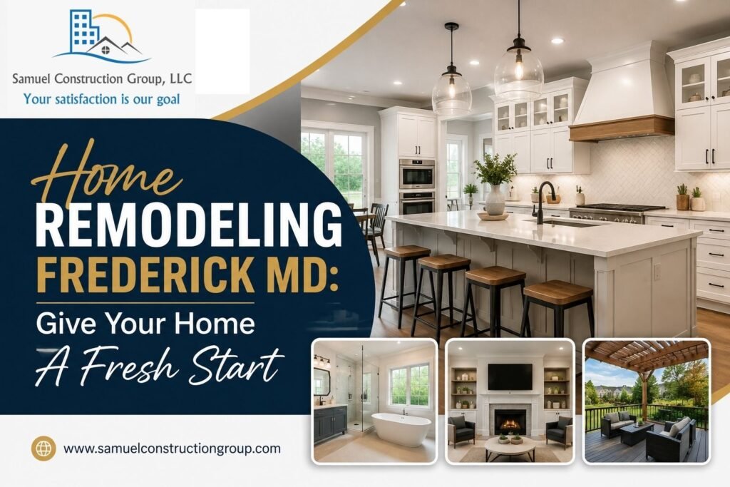 Home Remodeling Frederick MD: Give Your Home a Fresh Start