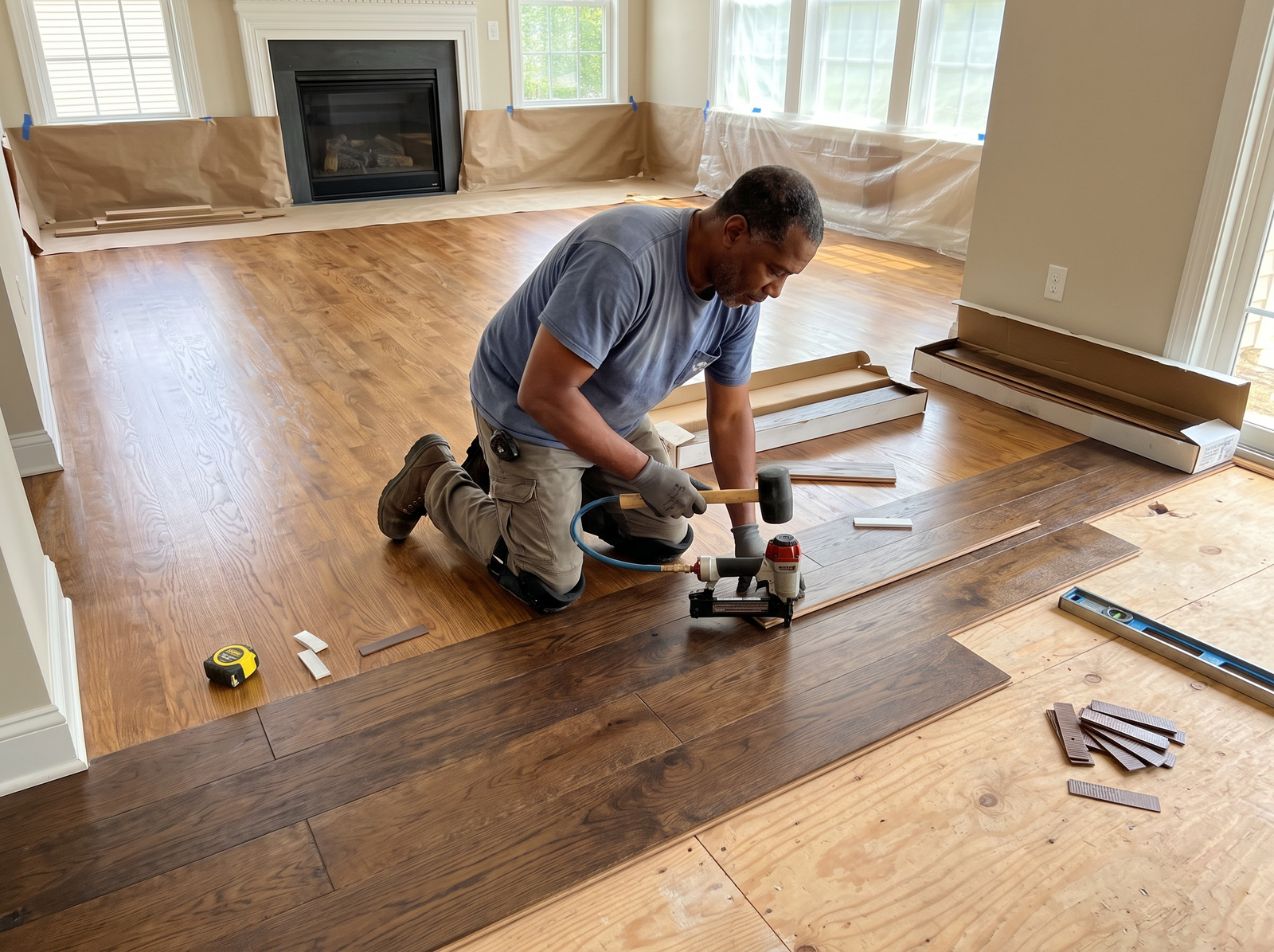 New Flooring Hardwood